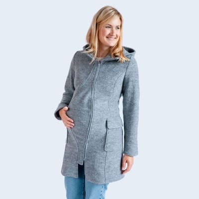 Kapuzenmantel+Baby+Schwangeren-Einsatz KMS-m-an